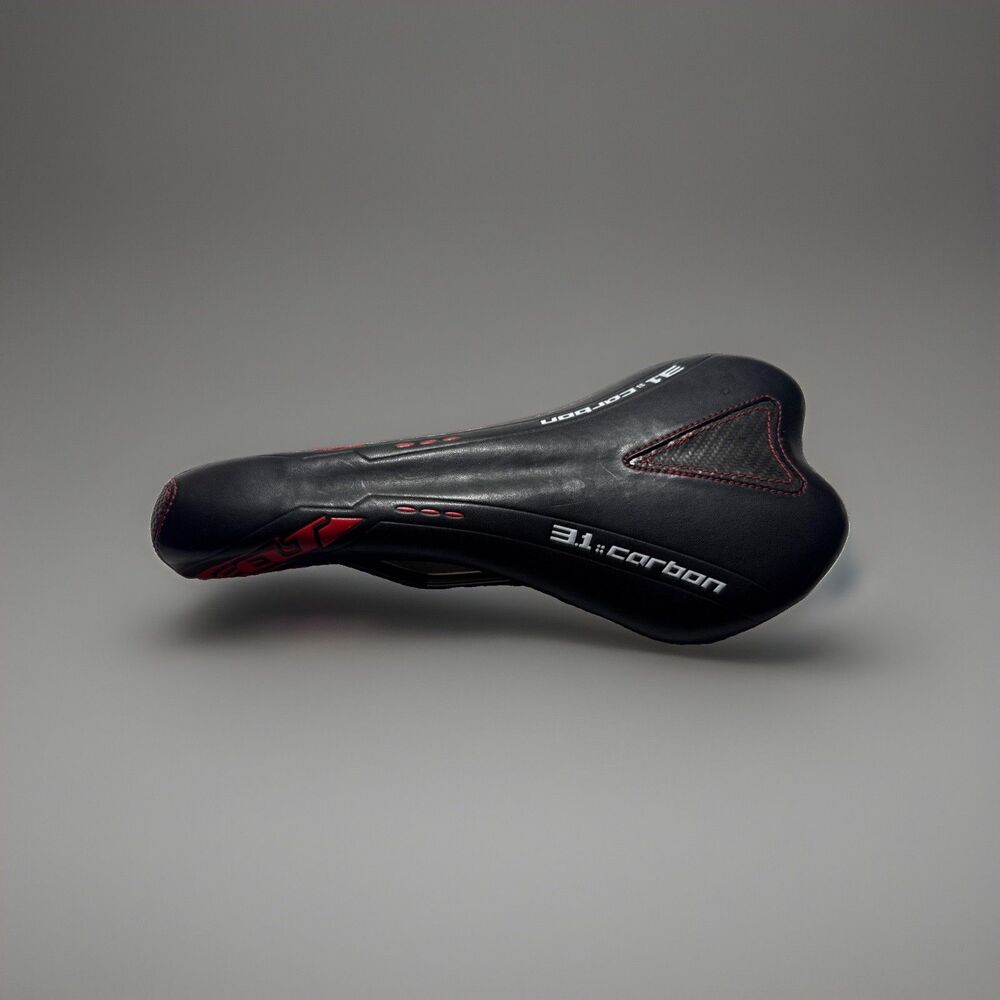 Felt Bicycles Carbon 3.1 Road Racing Saddle Seat Bike Black/Red/White GUC